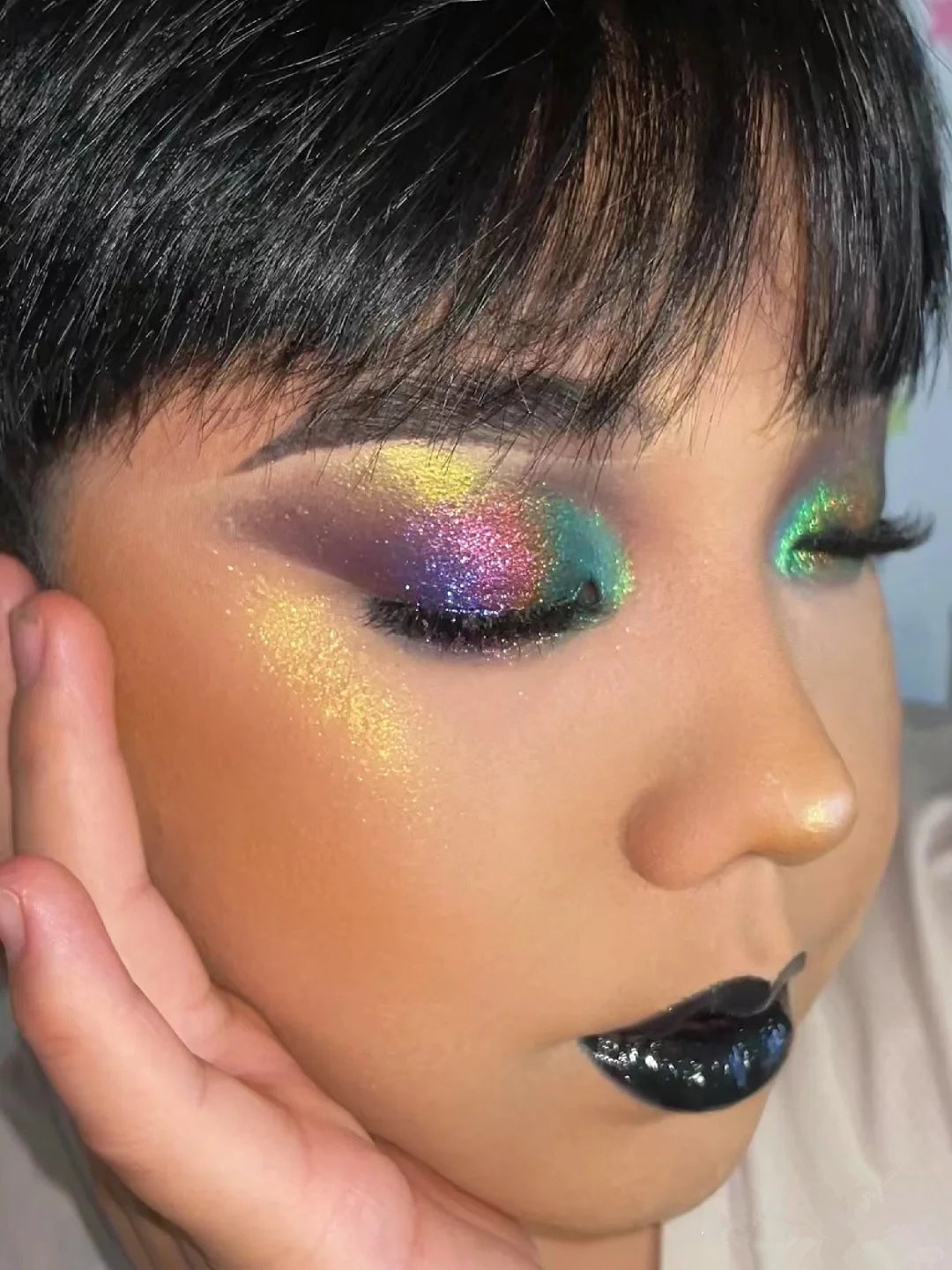 SHIZHUANG Extreme Daylight Full Chameleon 10 Color Eyeshadow Palette T3886