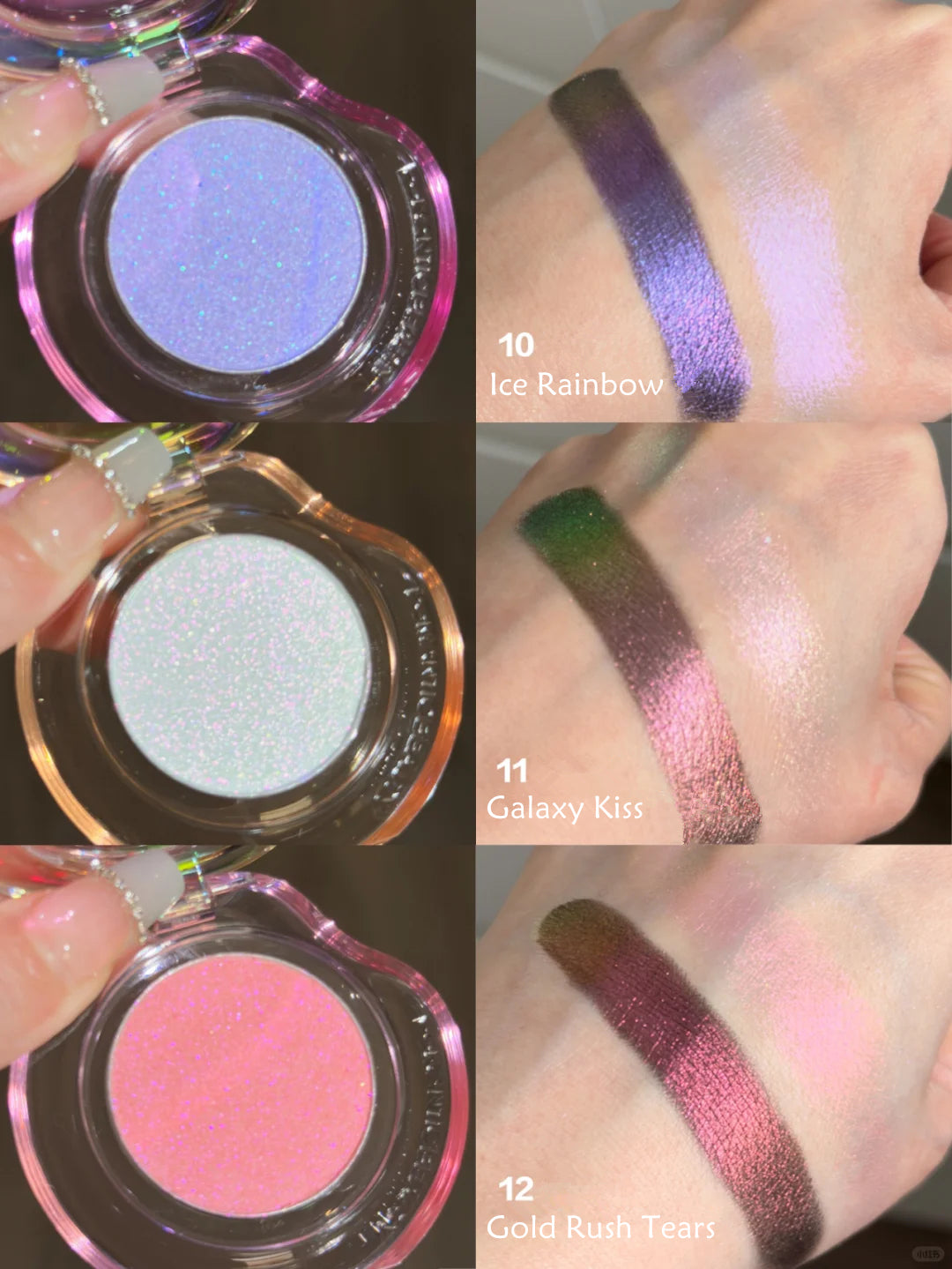 ROMANTISK SKØNHED Monokromatisk kameleon highlighterpulver T3880