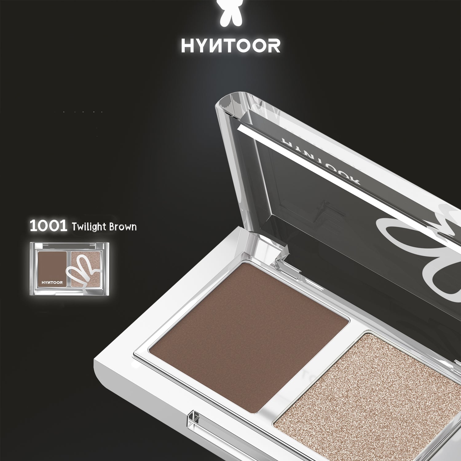 HYNTOOR Runway Show Collection 2-color Eyeshadow Palette T5183