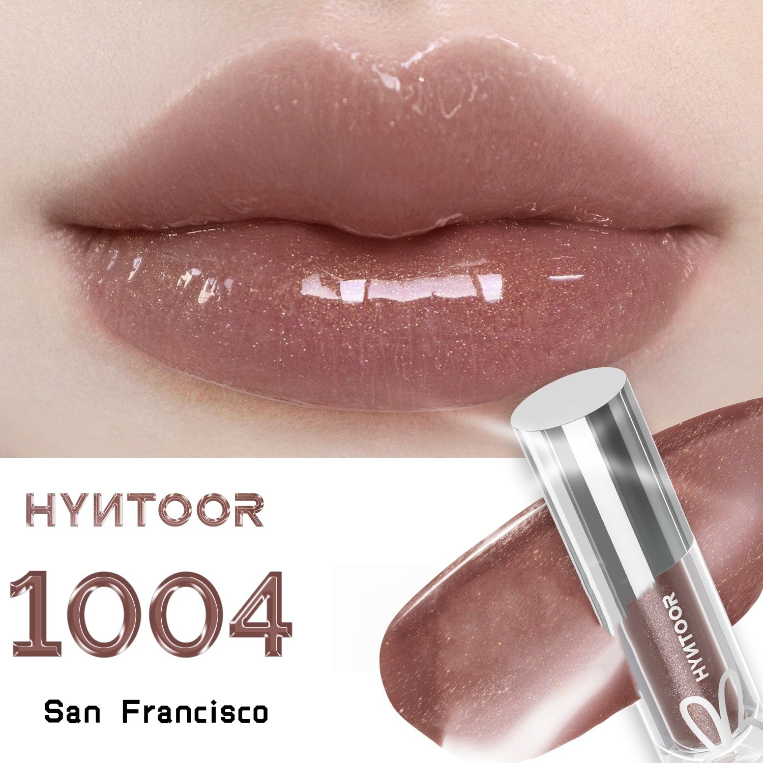 HYNTOOR Future Planet Shimmer Mirror Lip Gloss T4419