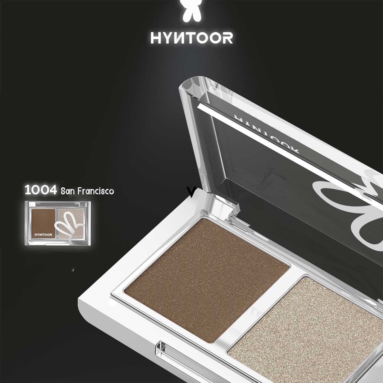 HYNTOOR Runway Show Collection 2-color Eyeshadow Palette T5183