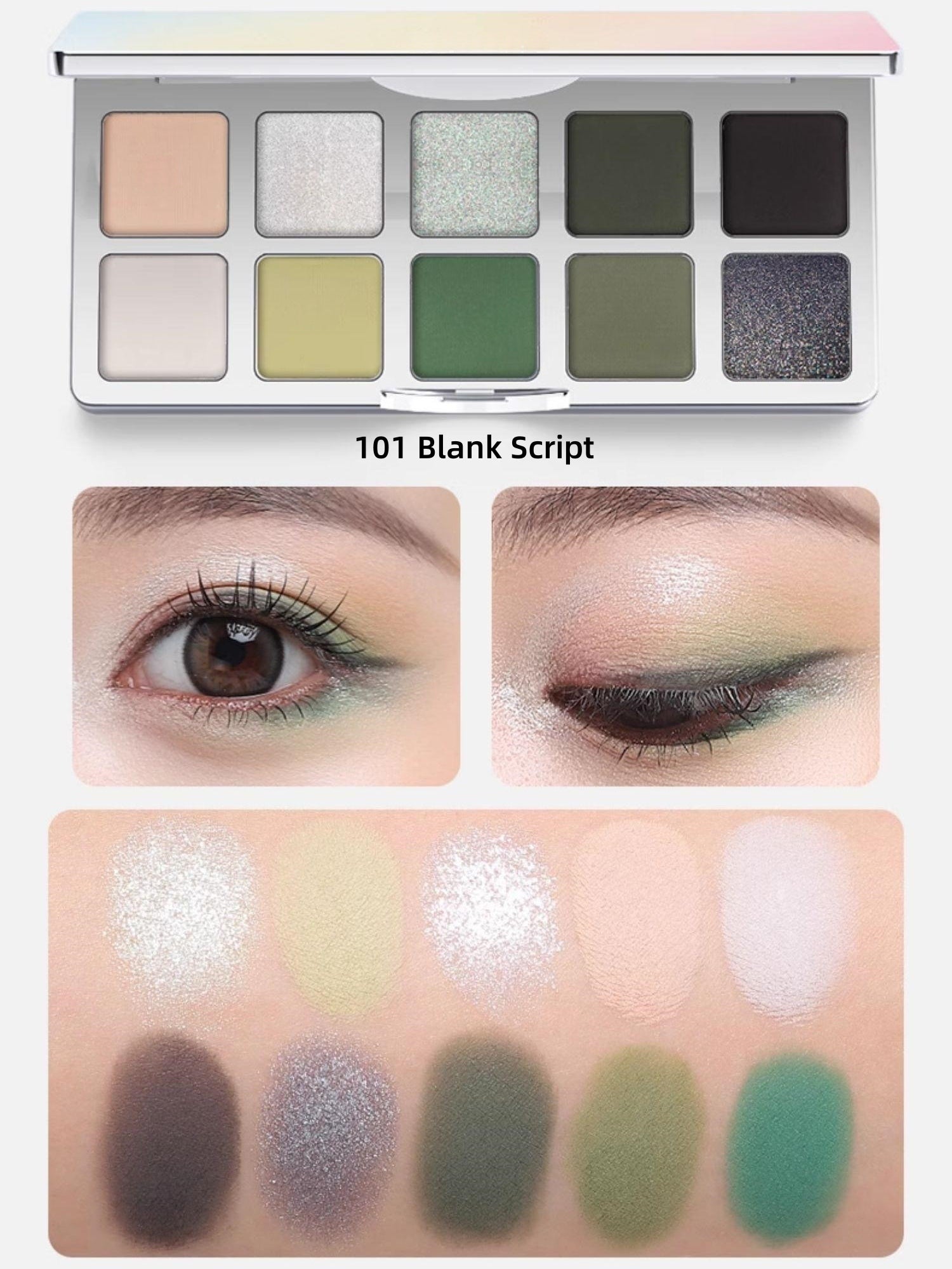 SheDella Colorful Dream 10-Color Eyeshadow Palette T4434