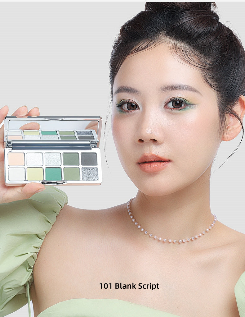 SheDella Colorful Dream 10-Color Eyeshadow Palette T4434