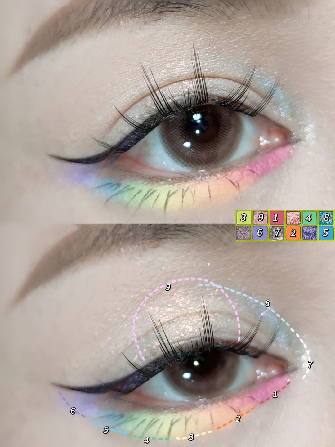 SUGAROCK Extravaganza / First Twilight 12-Color Eyeshadow Palette T3835