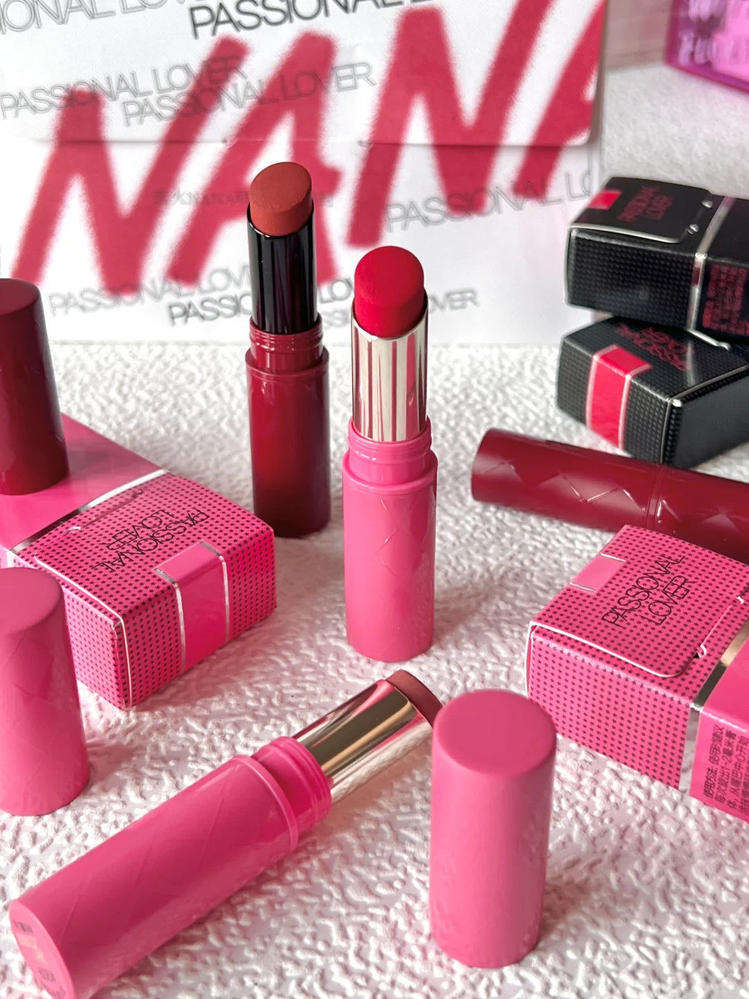 PASSIONAL LOVER X NANA Shadow Silky Matte Lipstick T3845