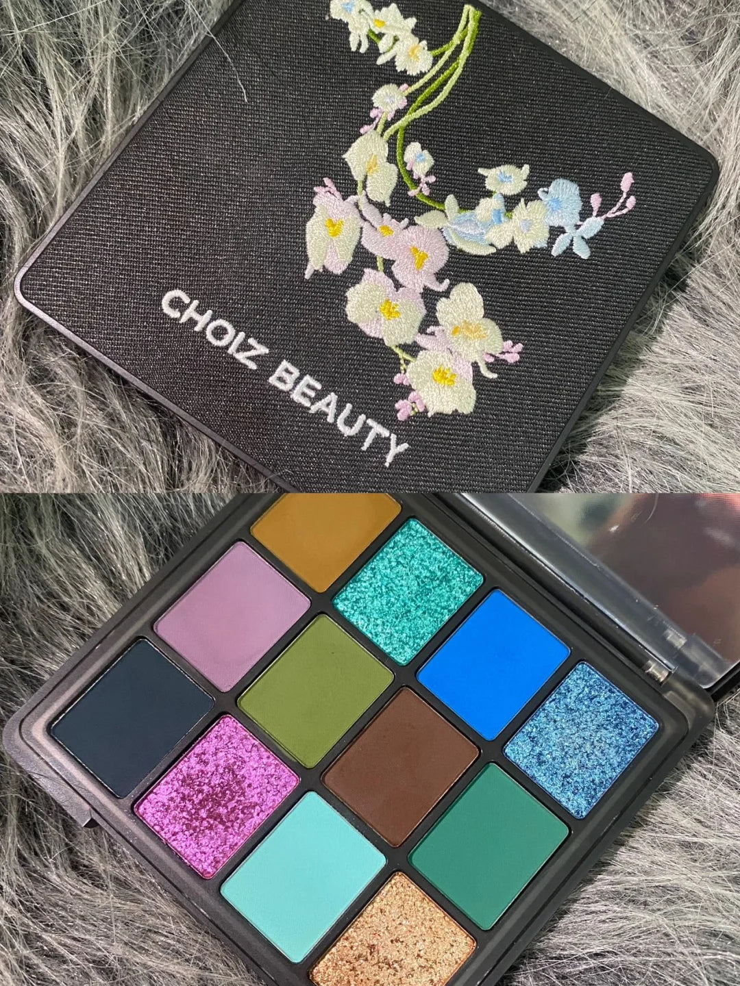 CHOIZ BEAUTY Plant Series Phalaenopsis 12-Color Eyeshadow Palette T3839