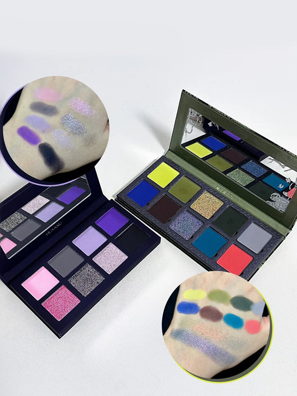 HUAXU Wonderful World 8-Color Eyeshadow Palette T3849