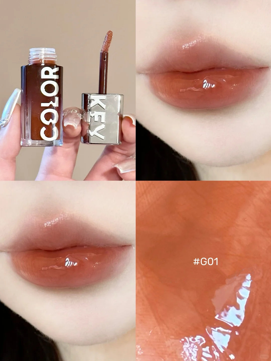 COLORKEY 3D Plump Highlight Mirror Lip Gloss T3902
