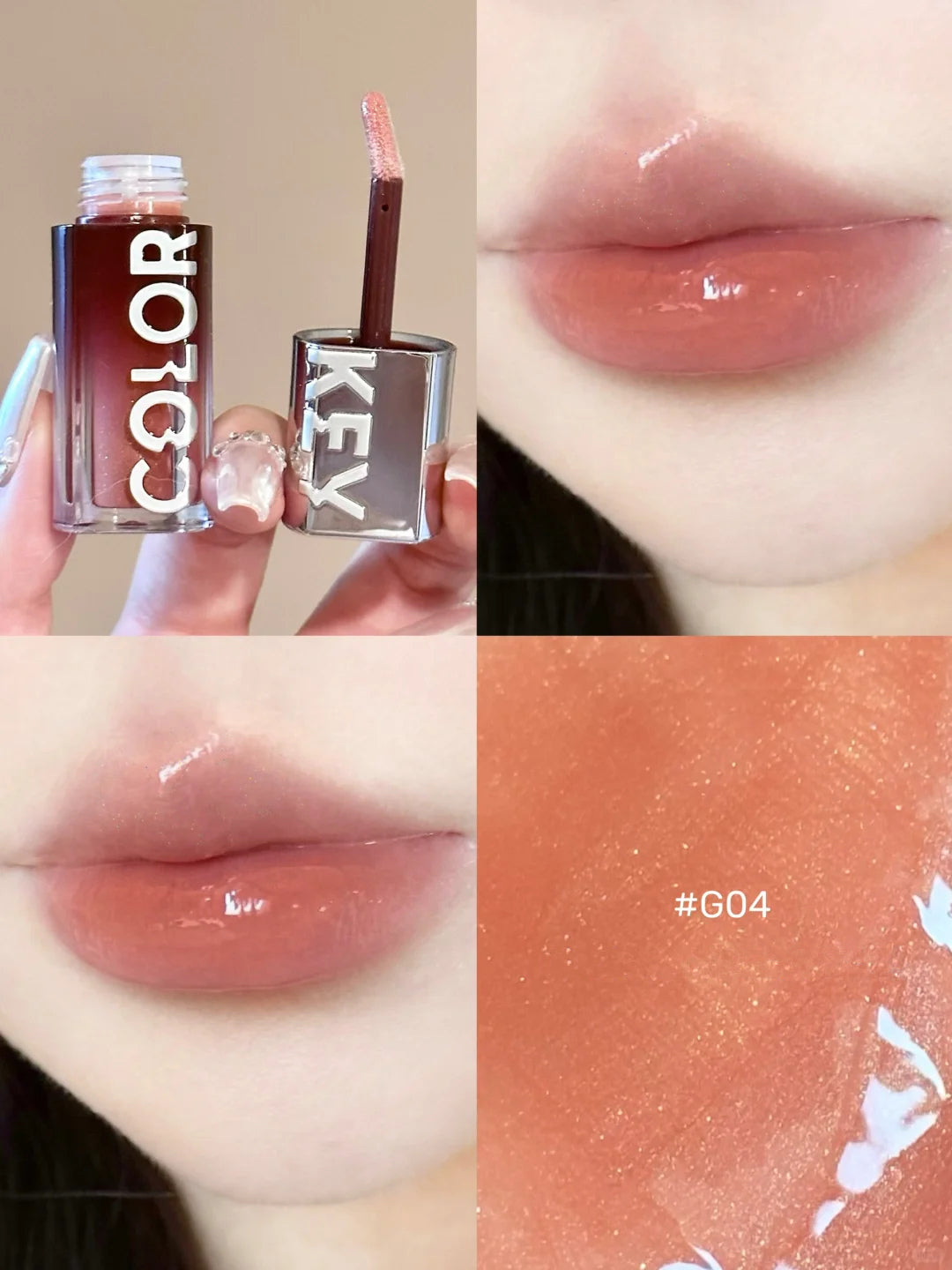 COLORKEY 3D Plump Highlight Mirror Lip Gloss T3902