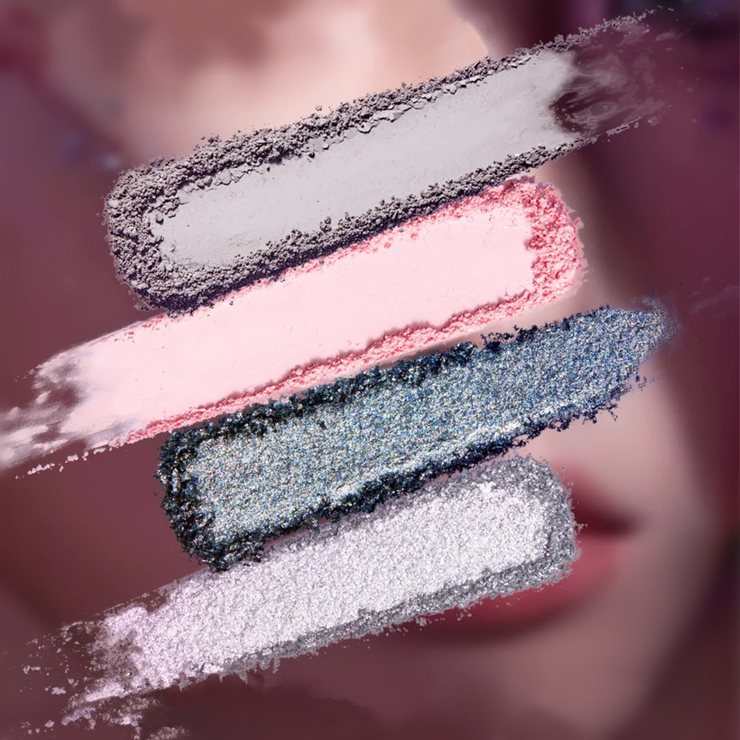 QianYan Cosmic Mind 16-Color Holographic Eyeshadow Palette T3871