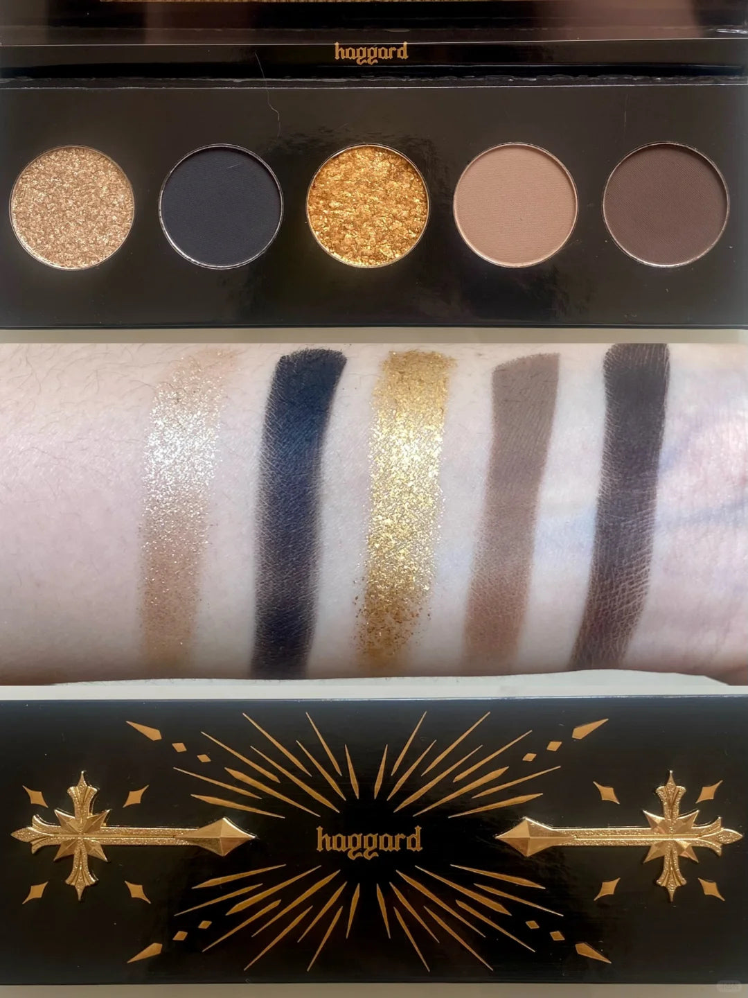 HAGGARD Scepter Series Smokey Chameleon Eyeshadow Palette T3901