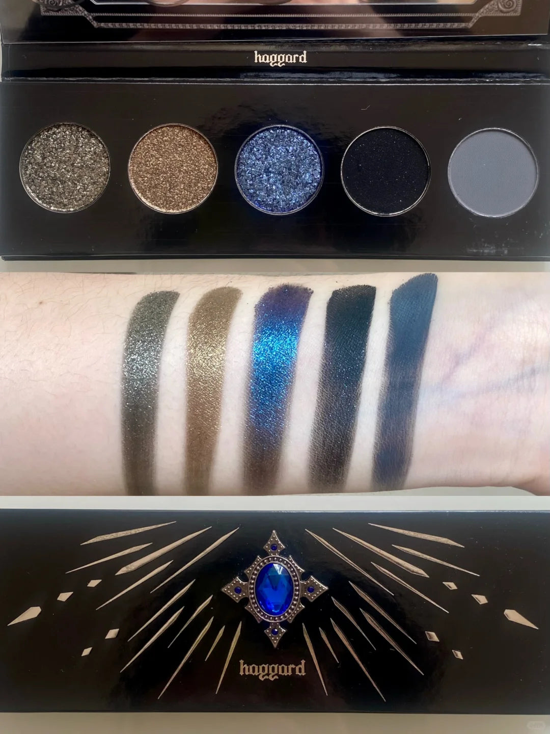 HAGGARD Scepter Series Smokey Chameleon Eyeshadow Palette T3901