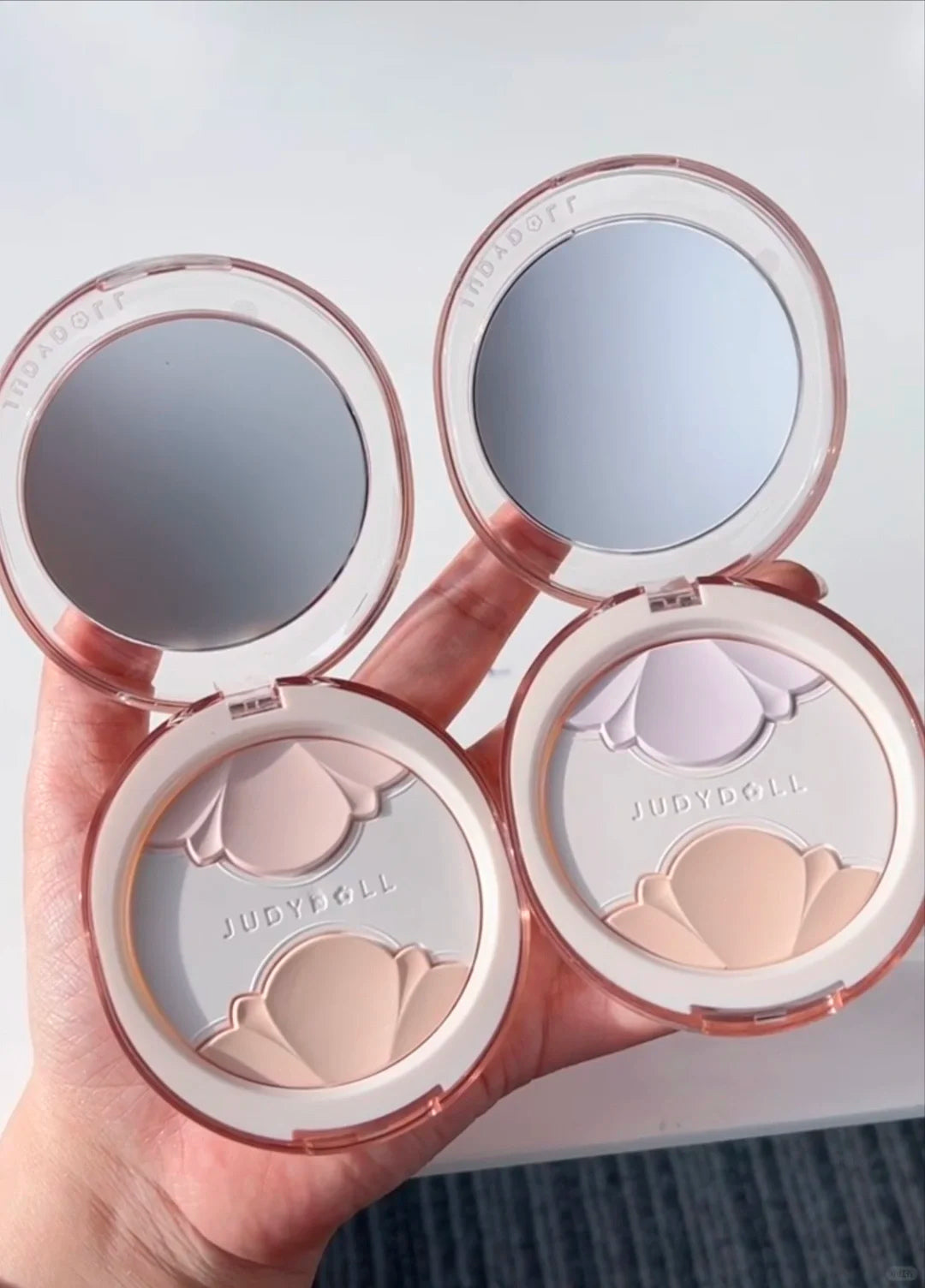 JUDYDOLL Glamorous Glaze Series 3-Color Matte Pressed Powder T3966