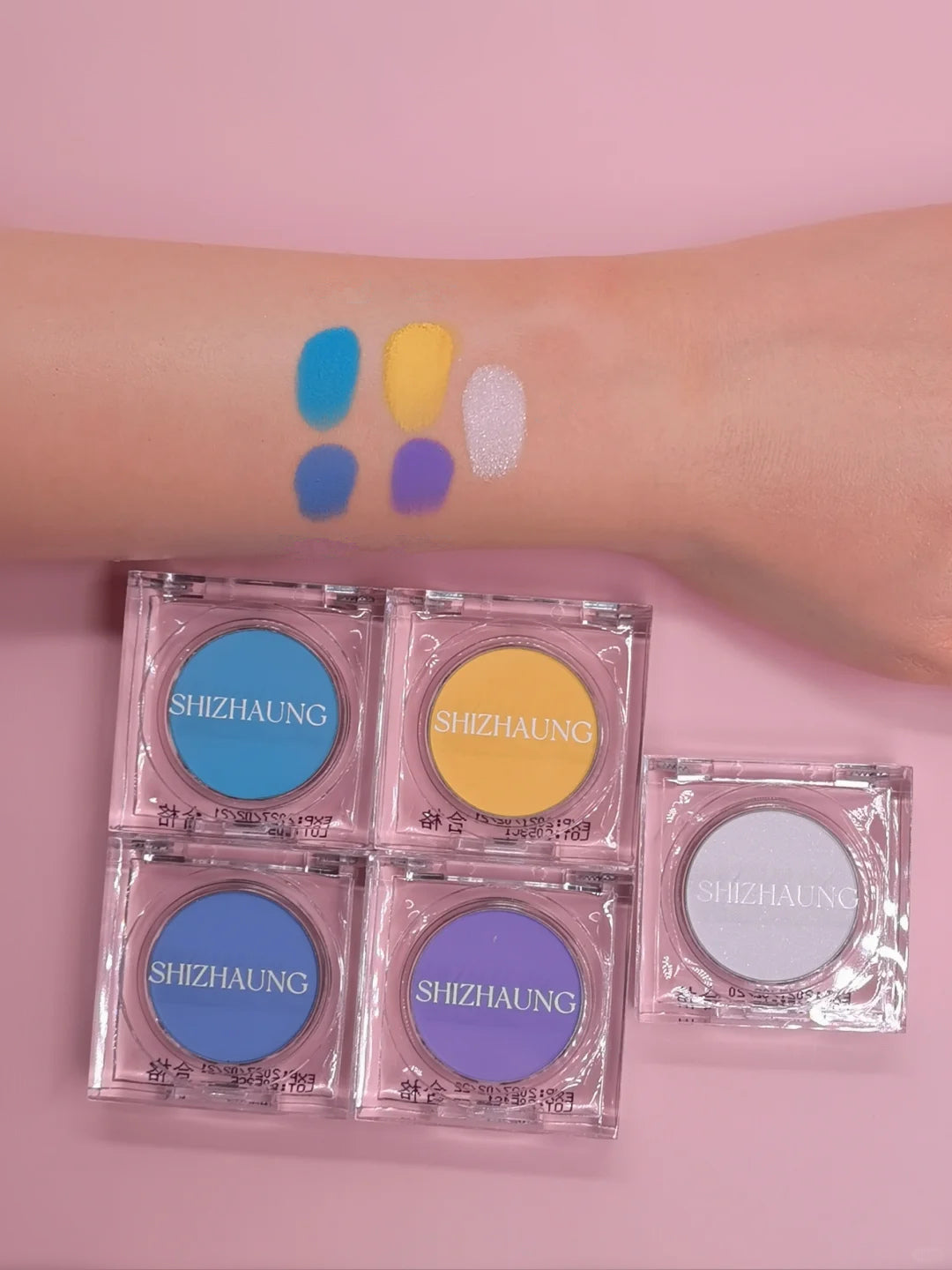 SHIZHUANG Highly Pigmented Monochrome Matte Eyeshadow T4007