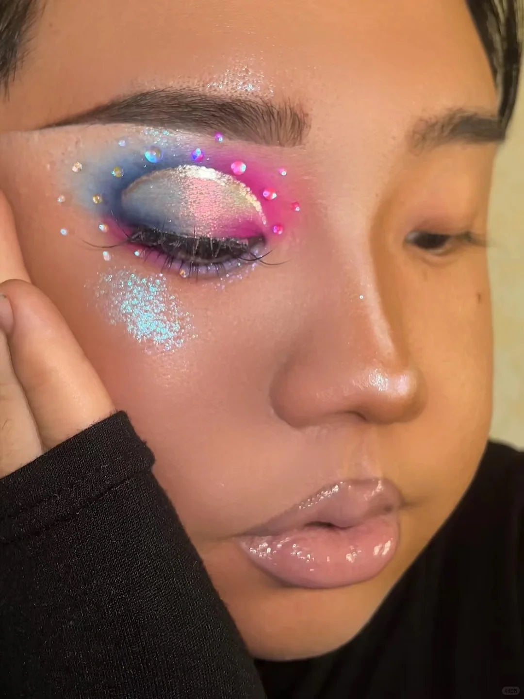 EXILEJOY Temperaturforskel -8℃ 4-farvet øjenskyggepalette T4027