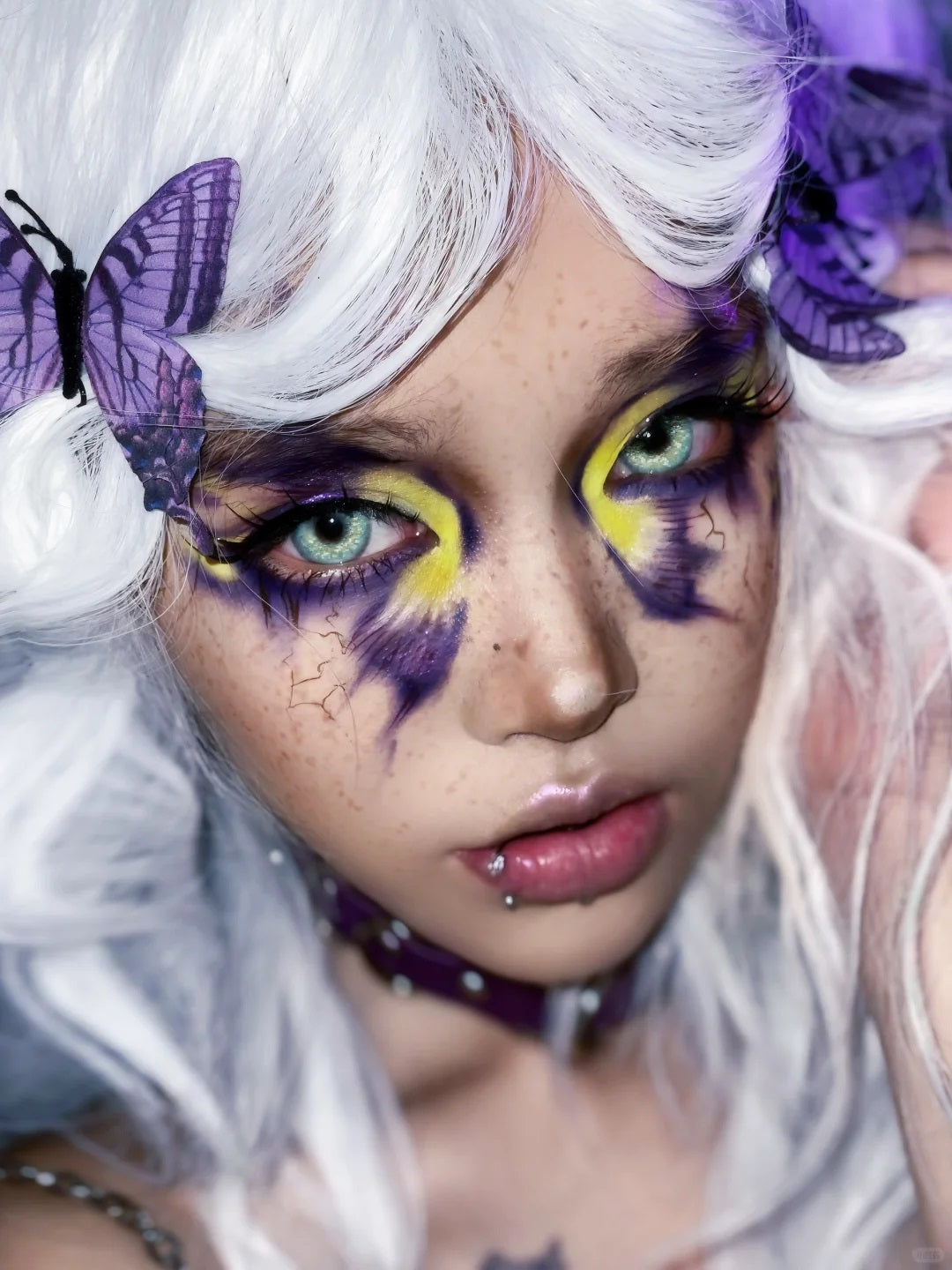 EXILEJOY Temperaturforskel 77℃ 4-farvet øjenskyggepalette T4026