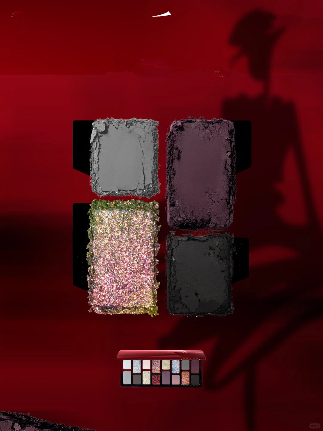 QianYan X Freya86 16-farvet kameleon øjenskyggepalette T4017 