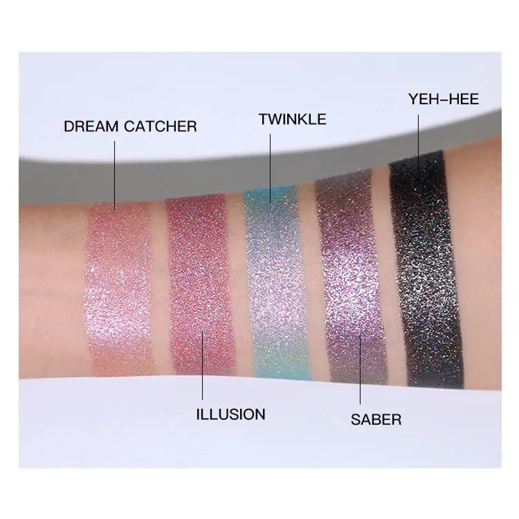 DE'LANCI Daydream Holographic Chameleon Eyeshadow T4096