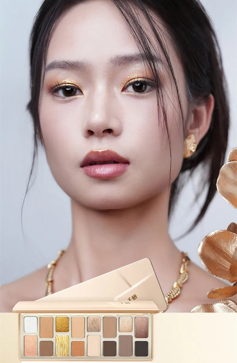 QianYan Runaway Princess 16-Color Eyeshadow Palette T4131