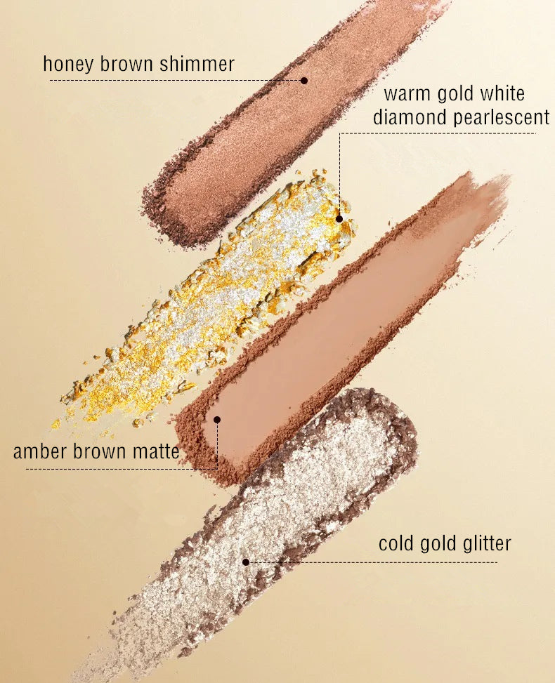 QianYan Runaway Princess 16-Color Eyeshadow Palette T4131