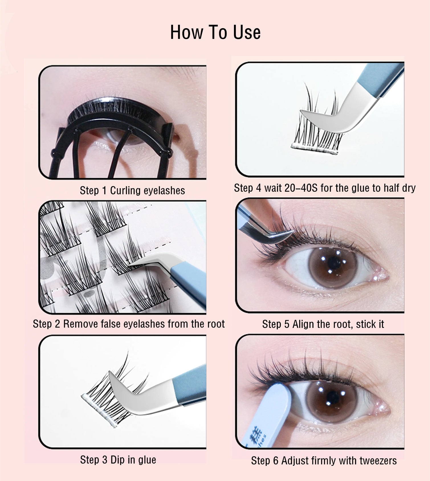 Gaoashes X freya86 All-In-One False Eyelashes 4 Pcs Set T4613