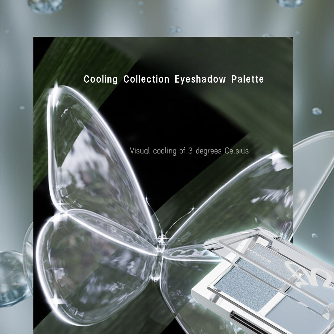 HYNTOOR Cooling Collection Matte & Pearlescent Eyeshadow Palette T4560