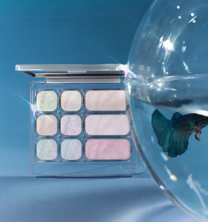 QianYan Phantom Glaze Collection DIY Chameleon Eyeshadow Palette T4571