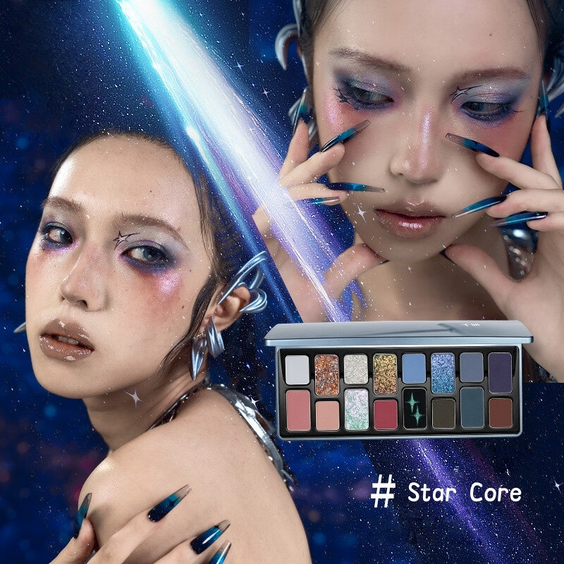 QianYan X Freya86 Breaking Cocoon #Star Core Eyeshadow Palette T5101