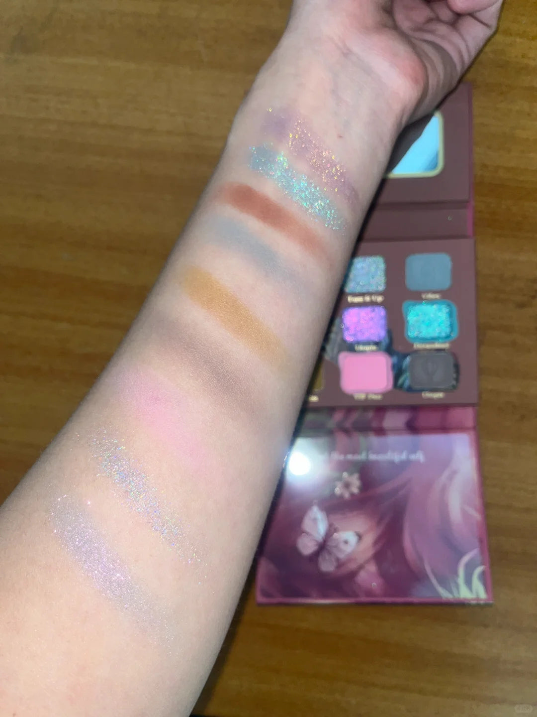 SheenEffect X NIKESANSAN Dream Love Chameleon Eyeshadow Palette T3873