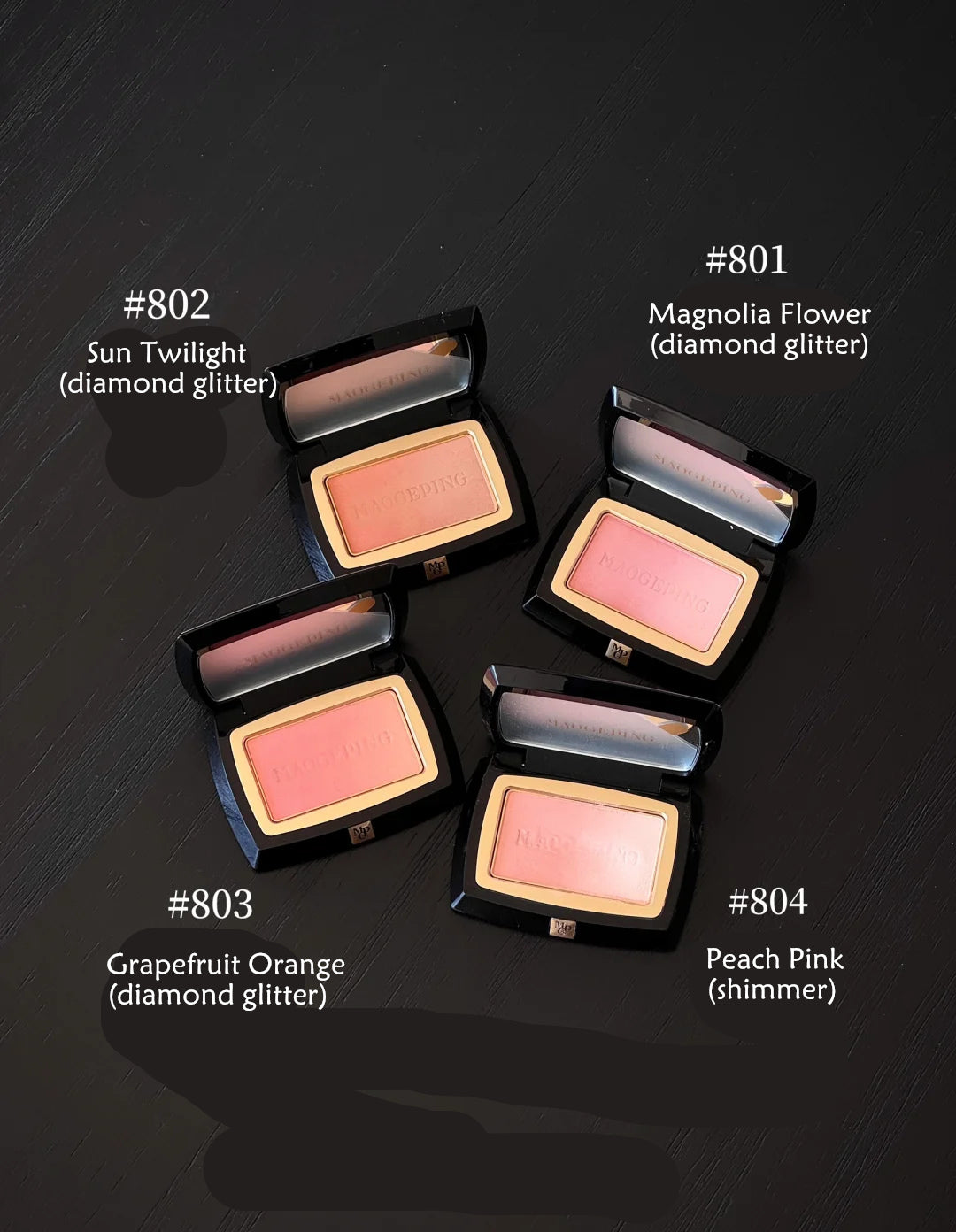 أحمر خدود ماوجيبينغ كلاودي فيل سويت جرادينت مكياج T3318 