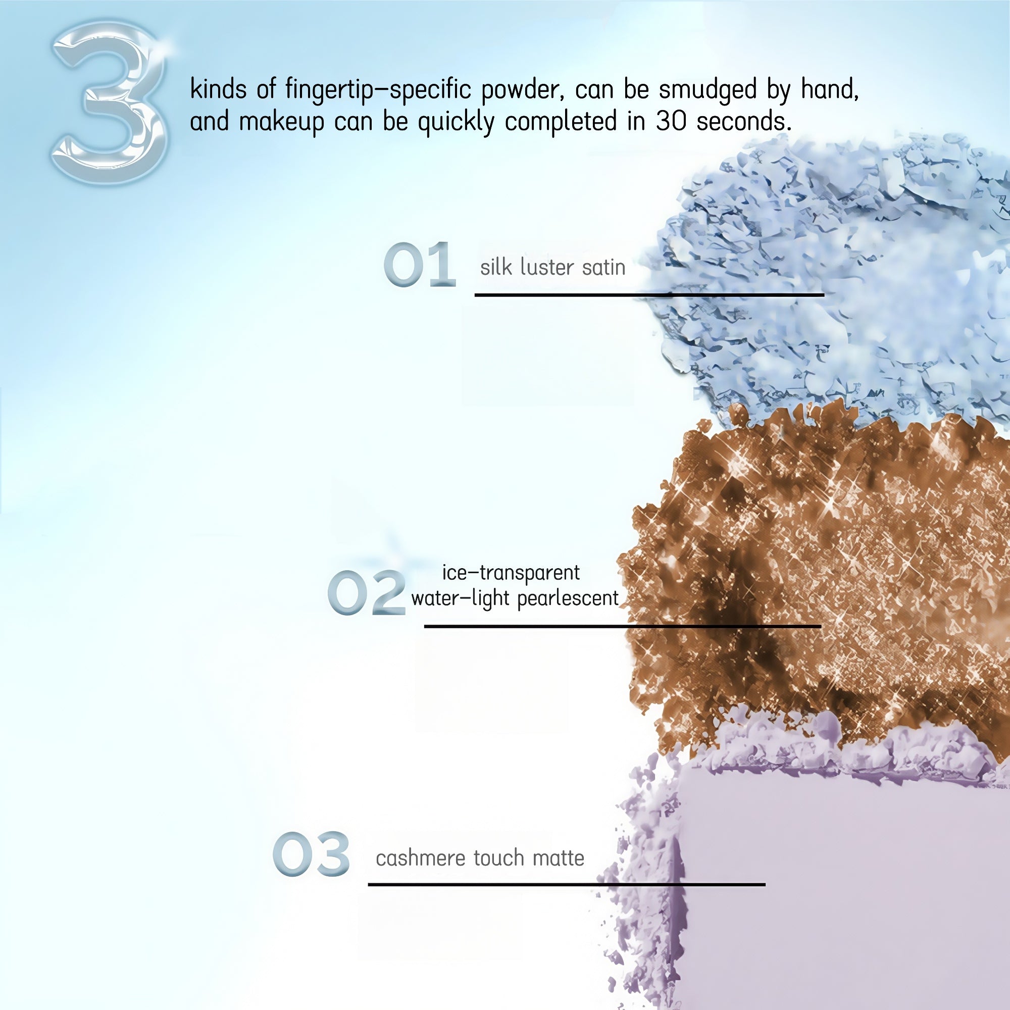 HYNTOOR Cooling Collection Matte & Pearlescent Eyeshadow Palette T4560