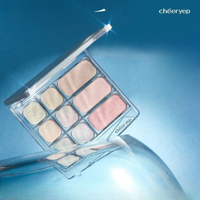 QianYan Phantom Glaze Collection DIY Chameleon Eyeshadow Palette T4571