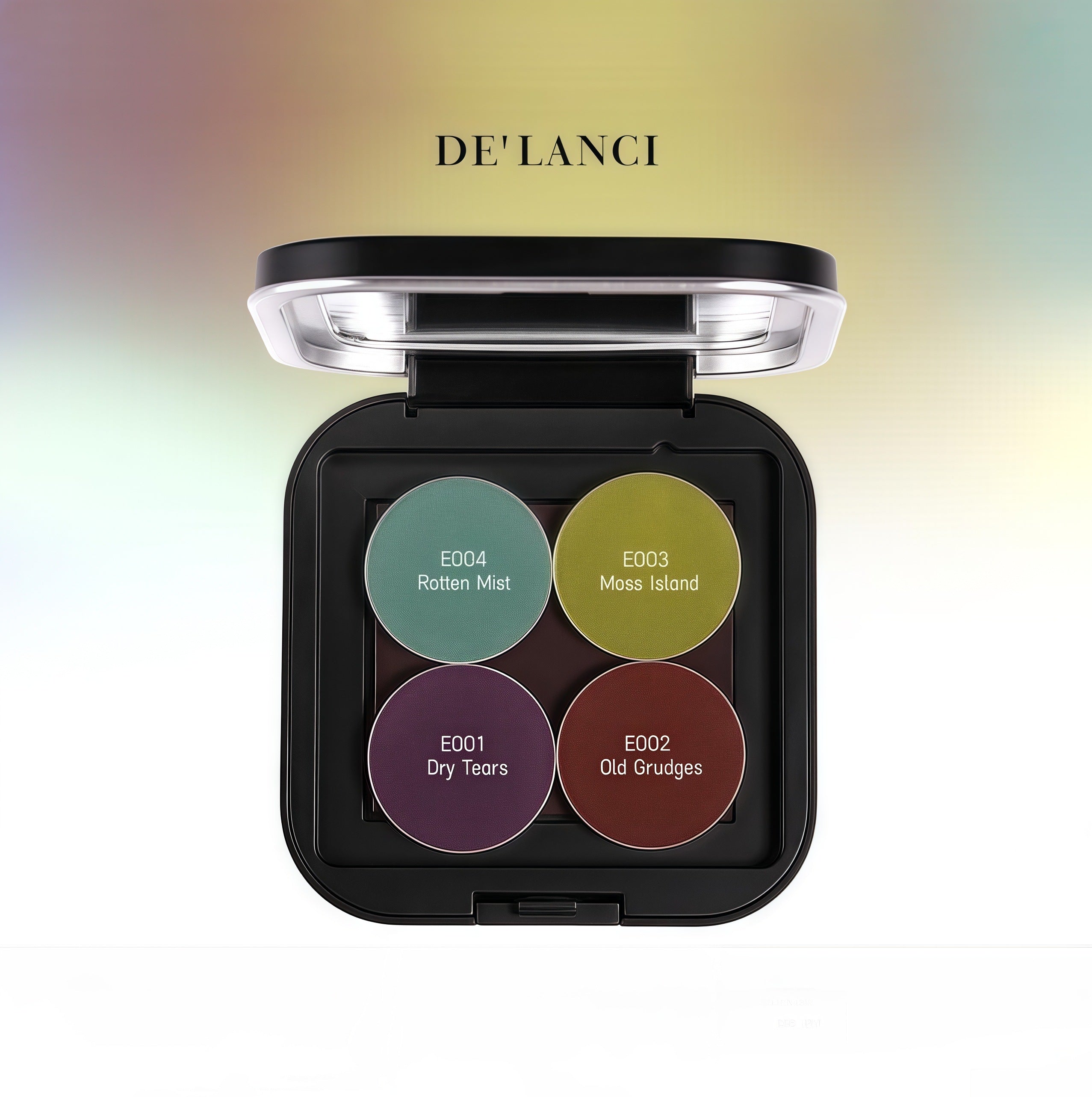 DE'LANCI Gothic Nightmare 4-Color Matte Eyeshadow Palette T4706