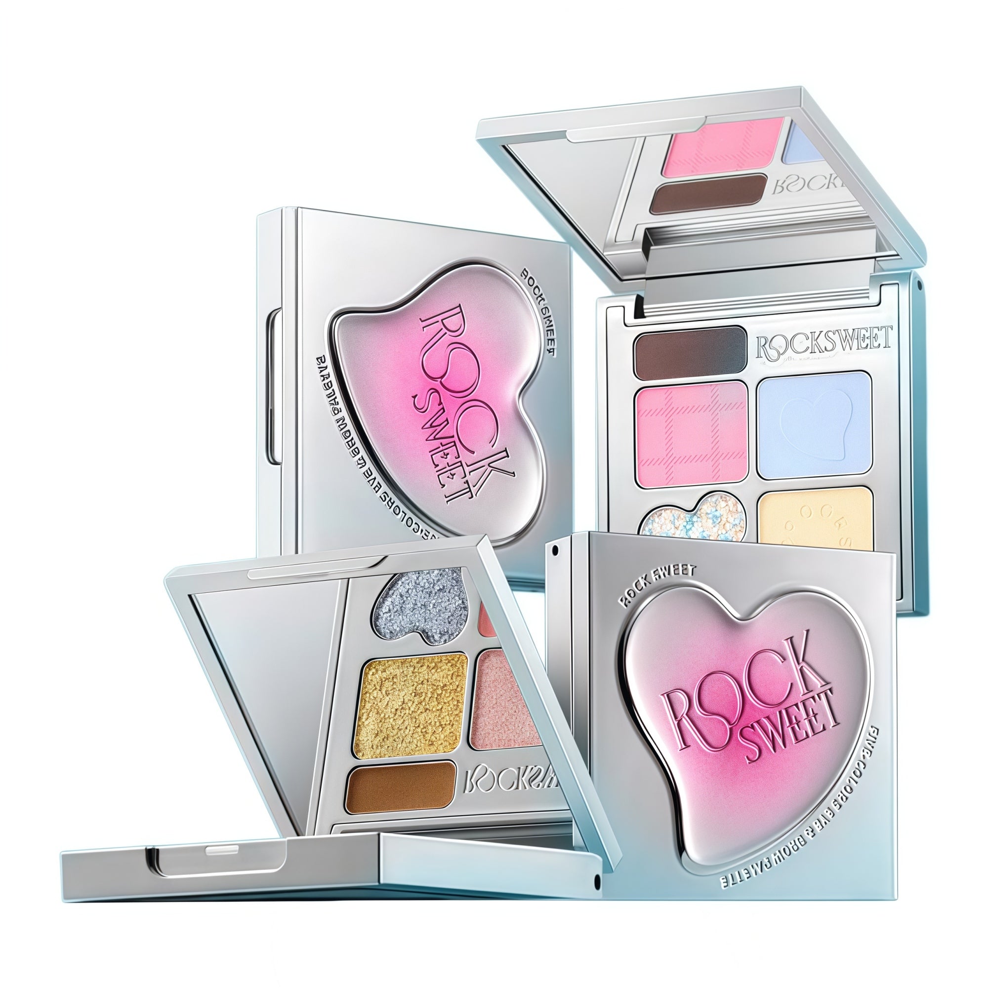 THE FAITH メイクパレット ROCK SWEET Rhythmic Fantasy Collection 5-color Eyeshadow Palette