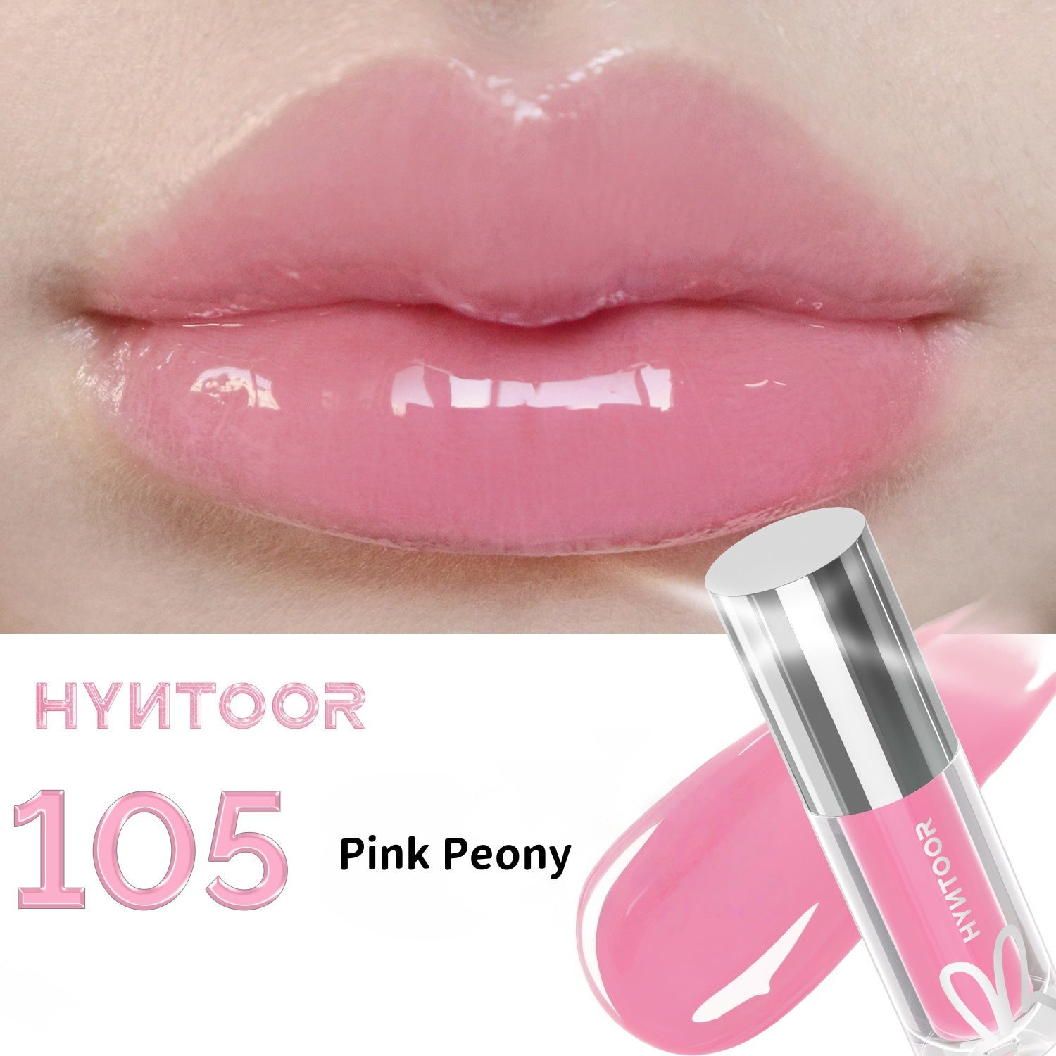 HYNTOOR Future Planet Shimmer Mirror Lip Gloss T4419