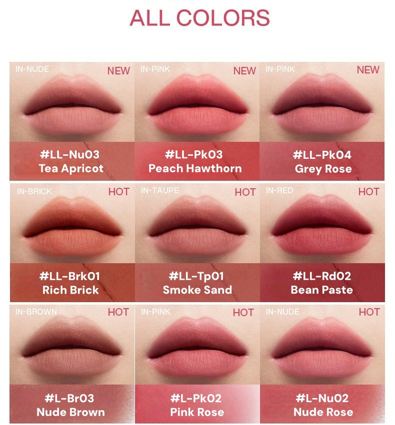 INTO YOU Printed Color Collection Soft Matte Lip Glaze (2.0) T6067