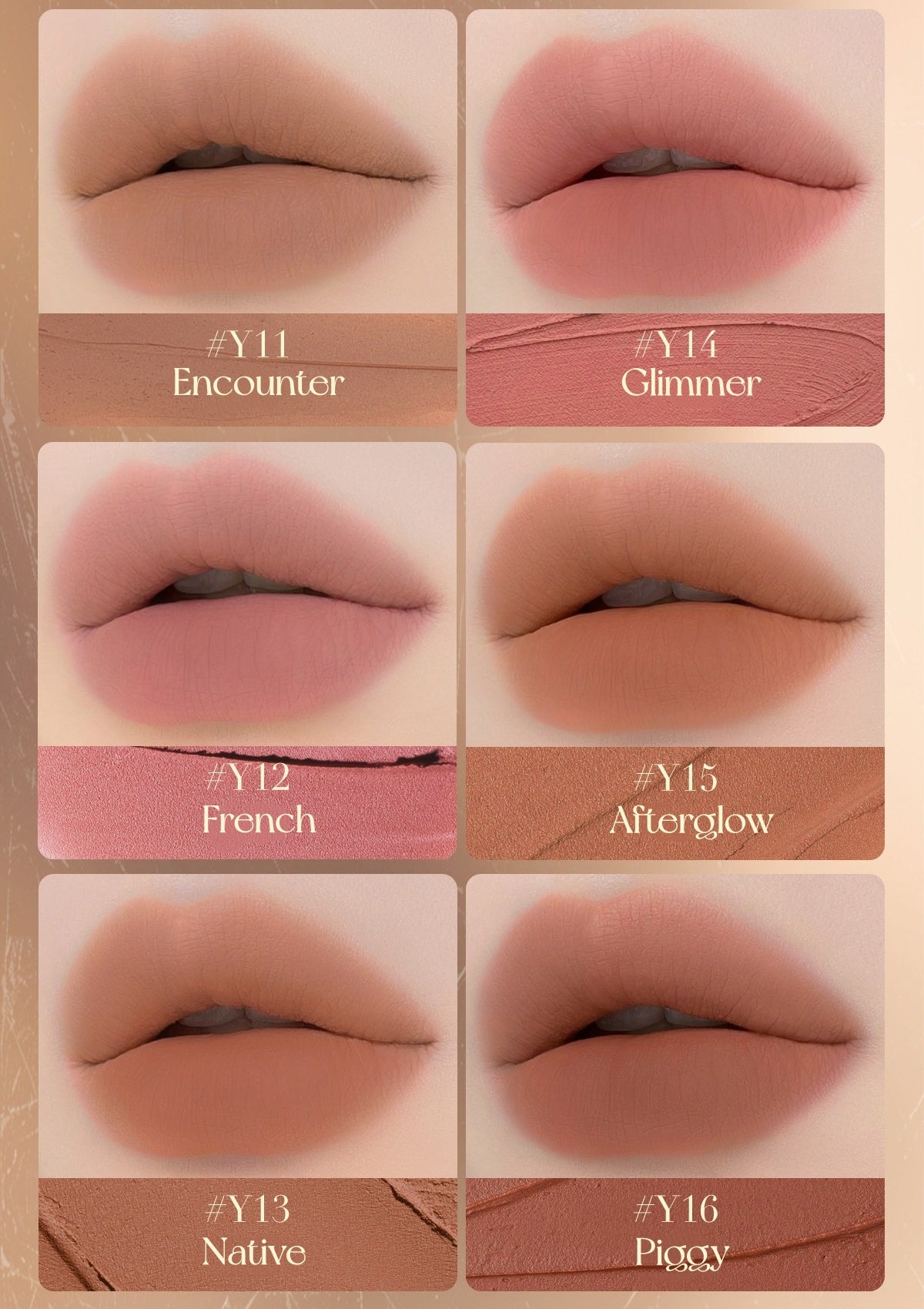 CARMELA Chloe Collection Matte Lip Glaze T5705
