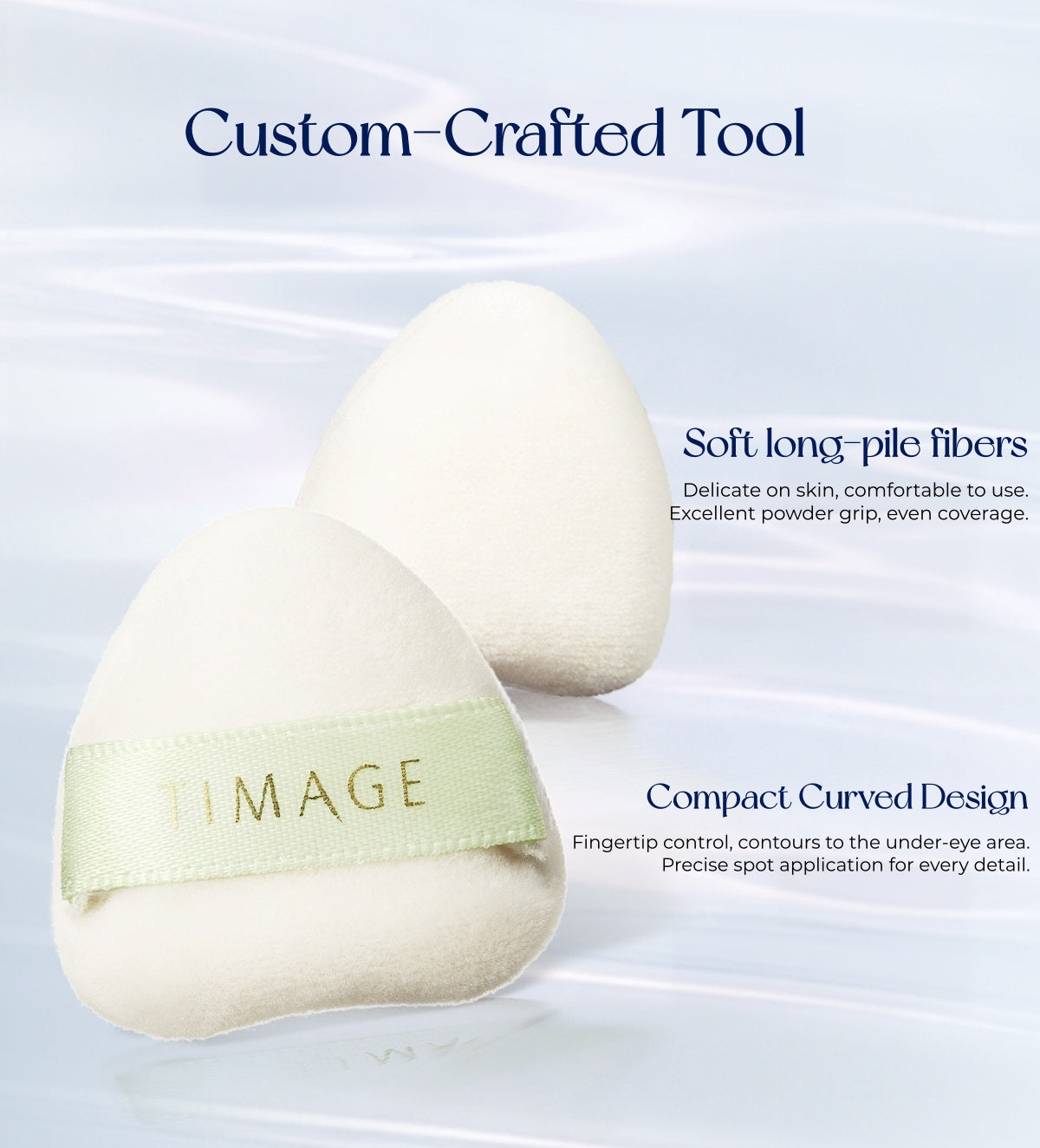 TIMAGE Matte & Satin 3-Color Gradient Blusher Palette T6050