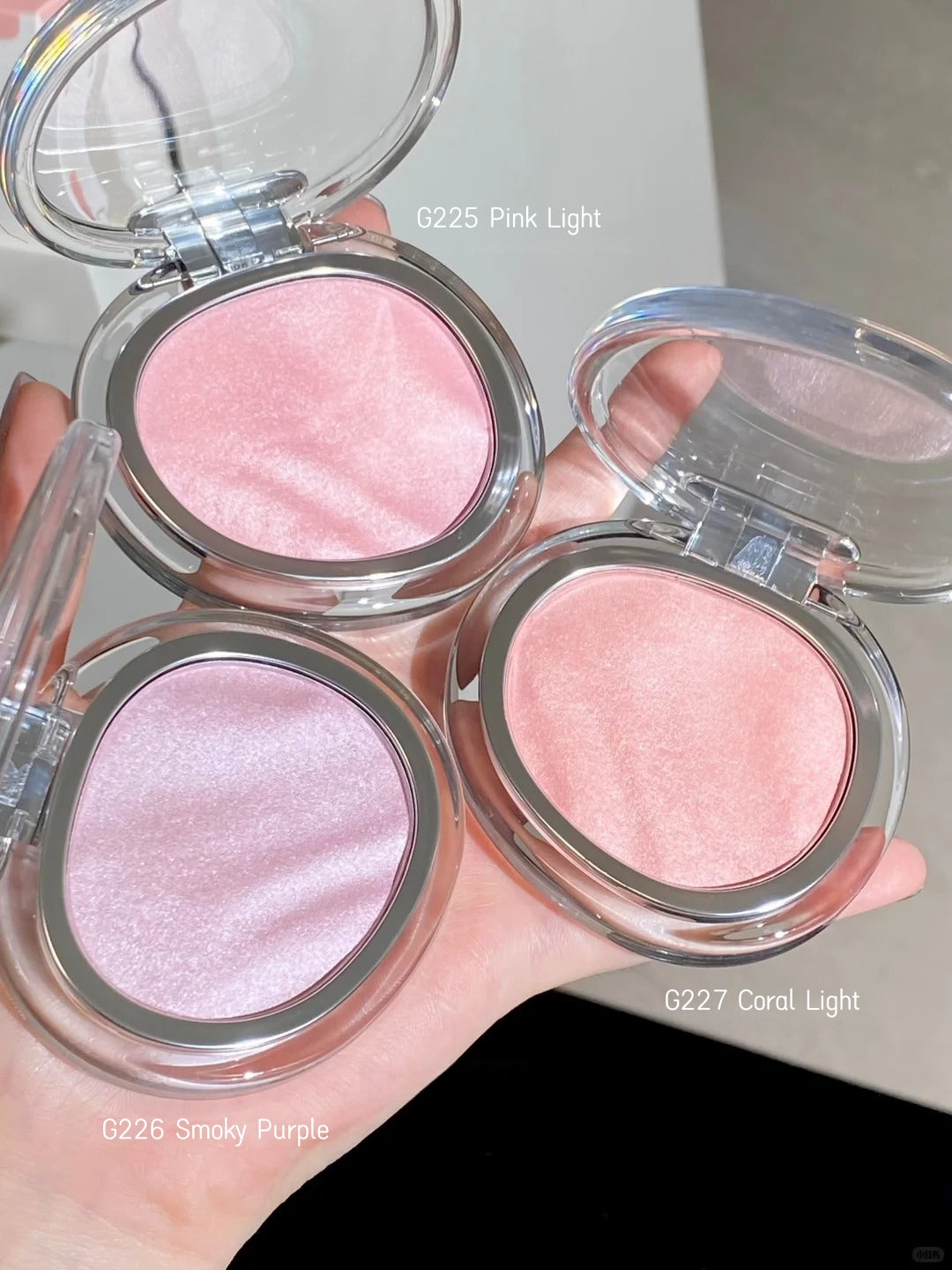 Joocyee Aura Glaze Collection Blusher & Highlighter & Lip Gloss T4916