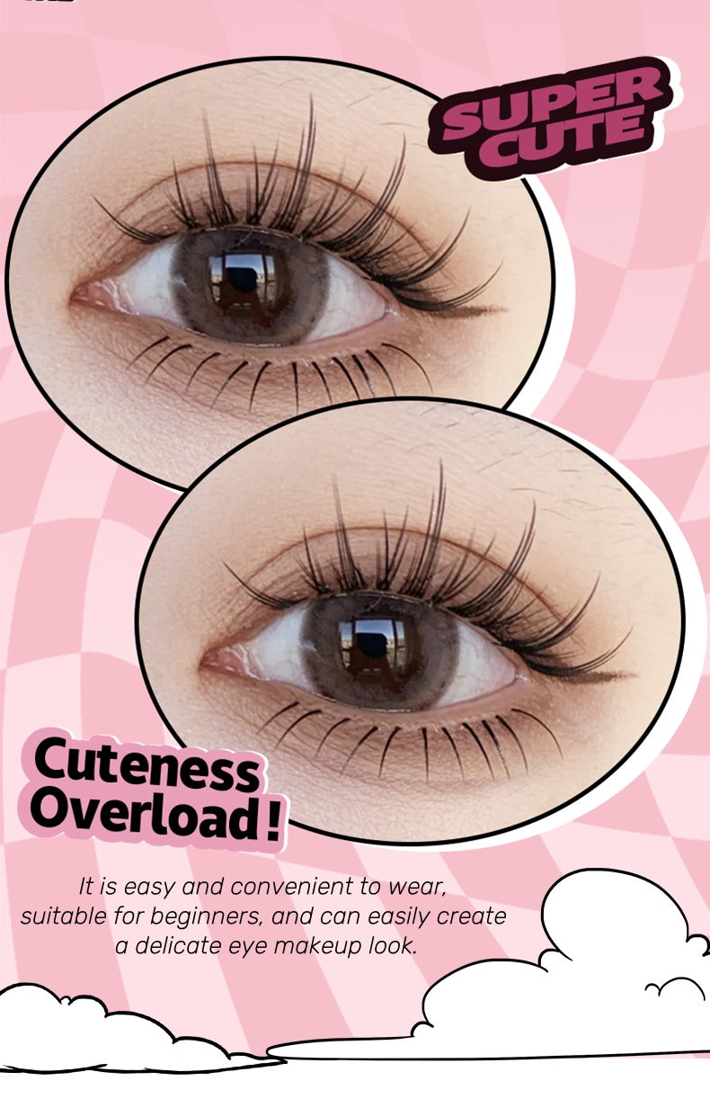 Lishu Cat Ears Natural Photogenic Flase Eyelashes T4592