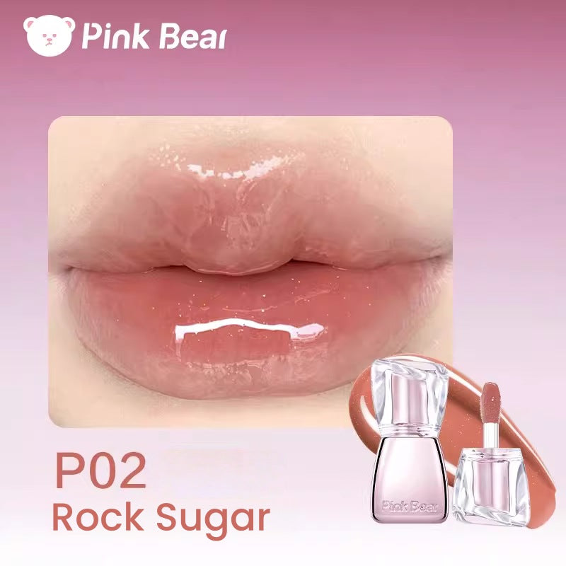 PINK BEAR Cherry Moment Collection Moist Essence Glossy Lip Gloss T5530