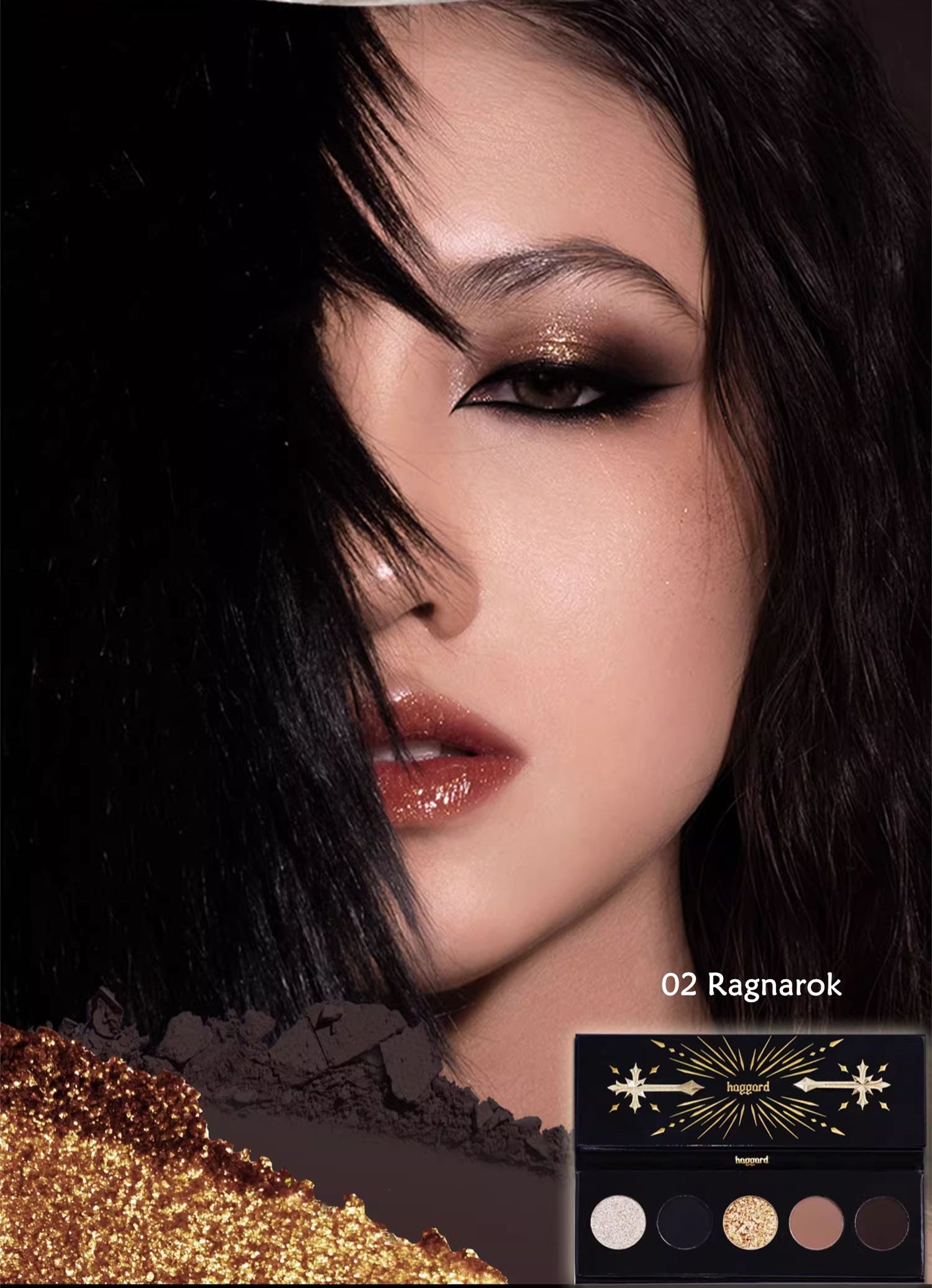 HAGGARD Scepter Series Smokey Chameleon Eyeshadow Palette T3901