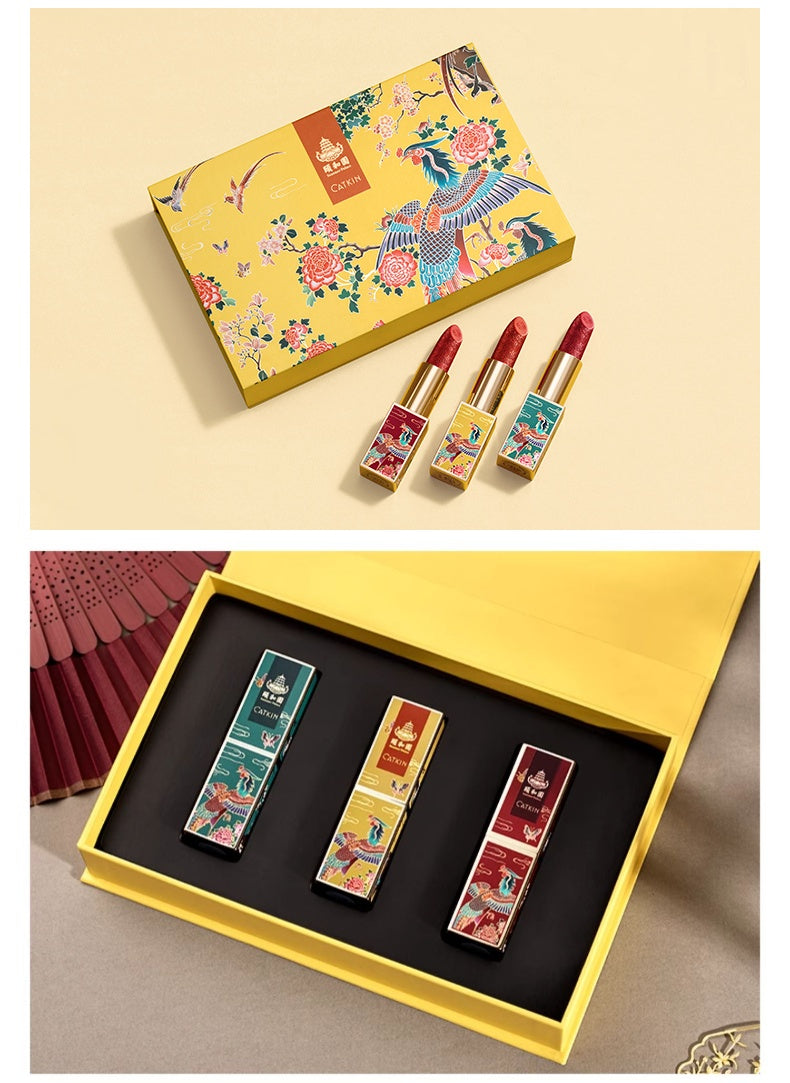 CATKIN Summer Palace Carved Matte & Glossy Lipstick T5029