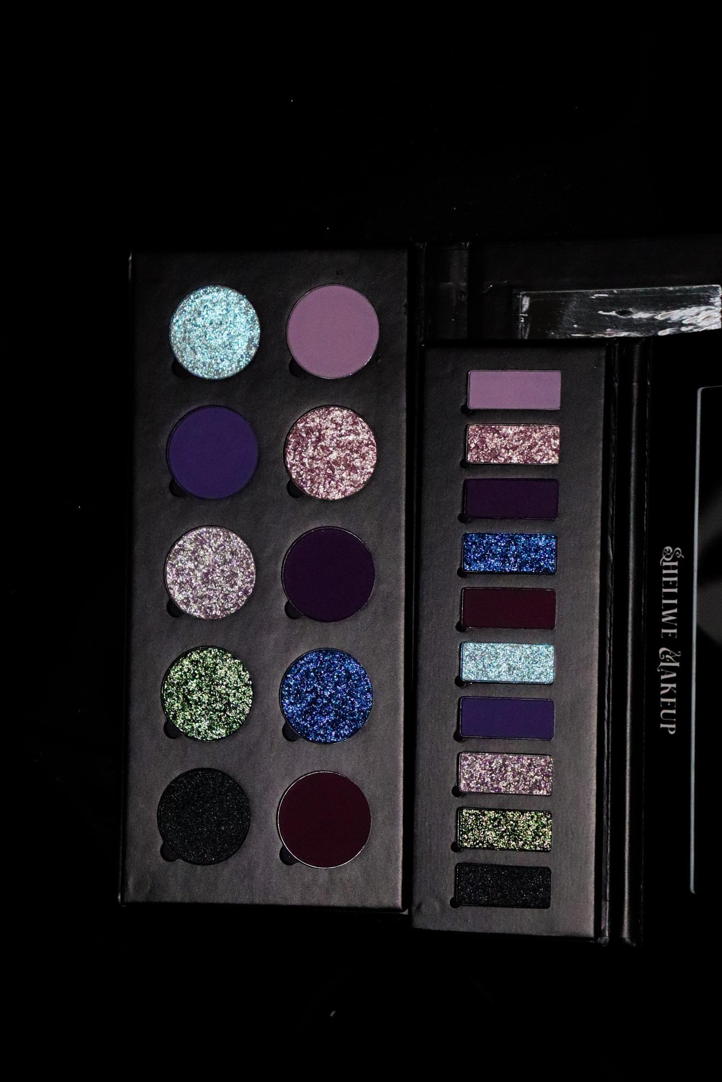 SHELLWE MAKEUP Mist Witch 10 Colors Chameleon Eyeshadow Palette T3935