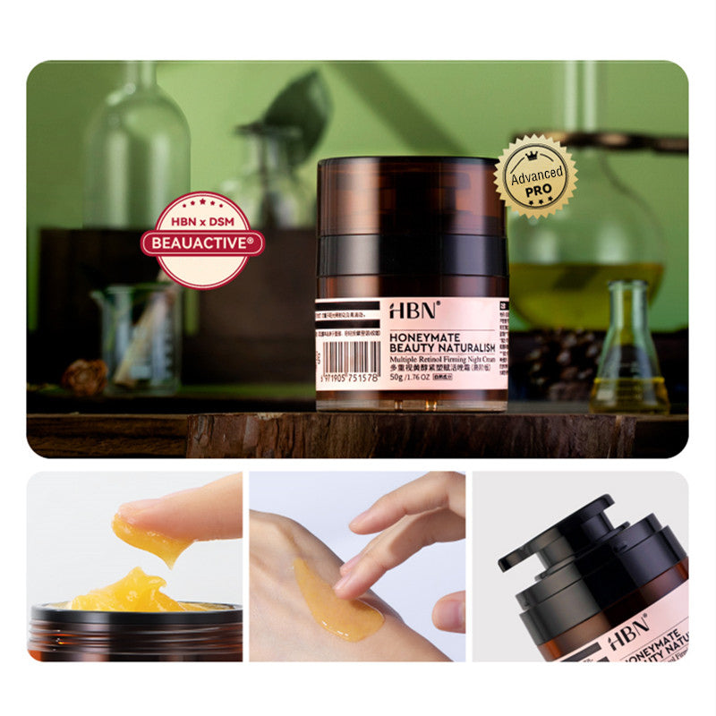 HBN 50g Multiple Advanced Retinol Firming & Anti-aging Night Facial Cream T4035