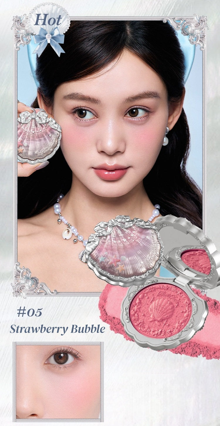 Flower Knows Shells Jewel Collection Silk Satin Blush T5905