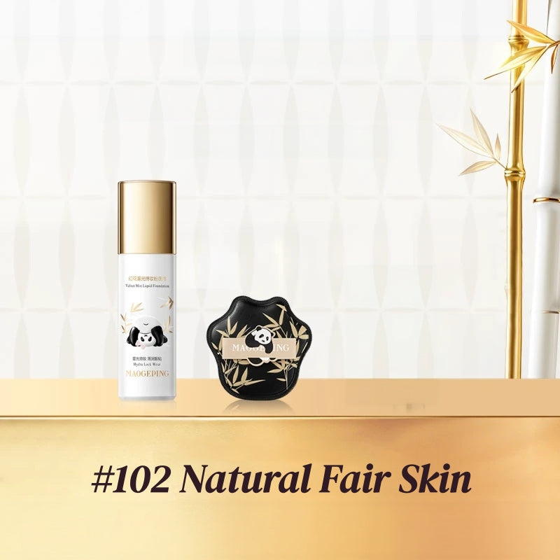 MAOGEPING X Panda Creation Long-wear Liquid Foundation T5996