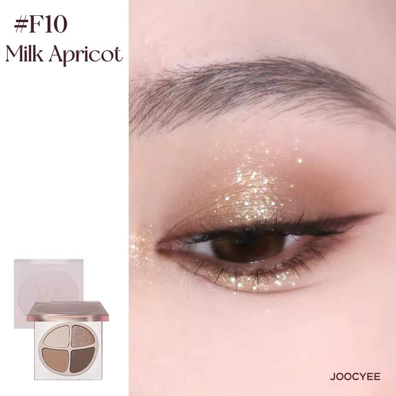 JOOCYEE Long-wear 4-color Eyeshadow Palette T5514