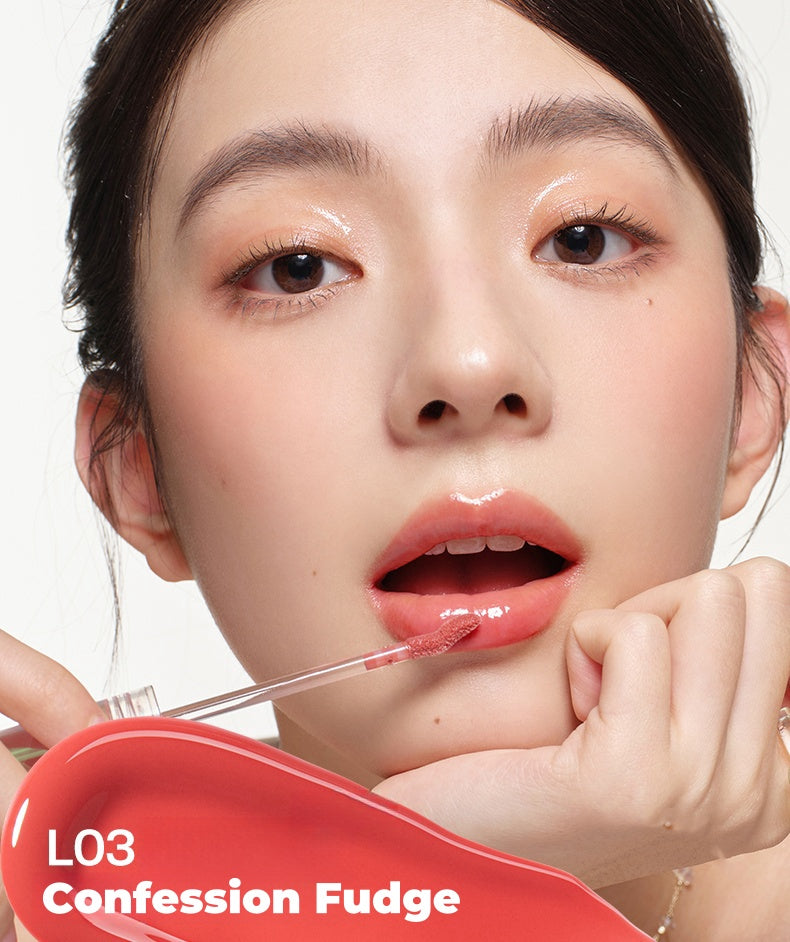 UKISS Cat Eyes Shining Light Moist Mirror Lip Gloss T4346