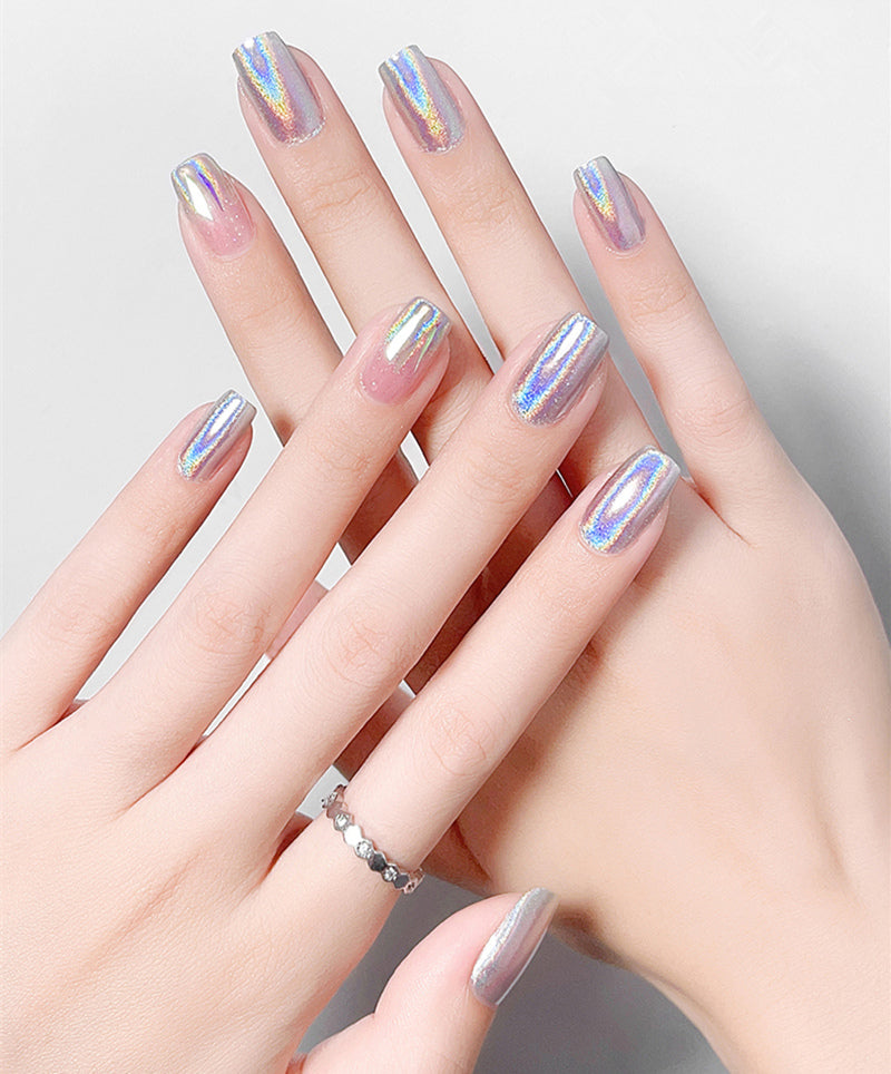 KellyKessa Professional Magic Rainbow Holographic Mermaid Nail Powder T3495
